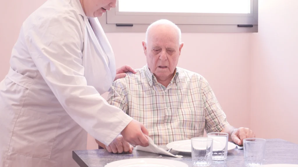 Centro de día para mayores con dieta personalizada