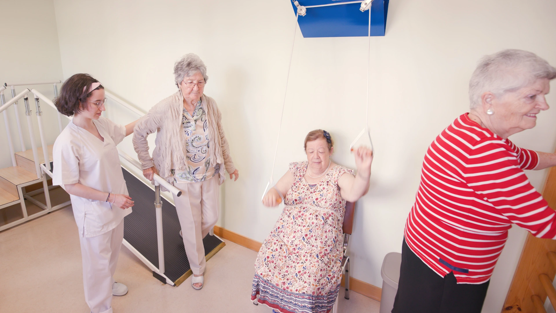 Gerontogimnasia y fisioterapia - Centro de día para personas mayores